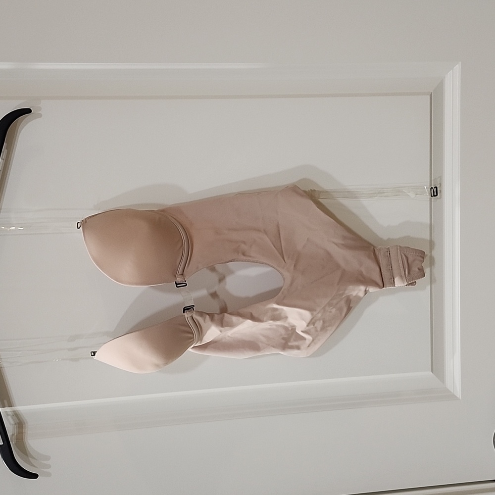 Nude bodysuit bra size 32
